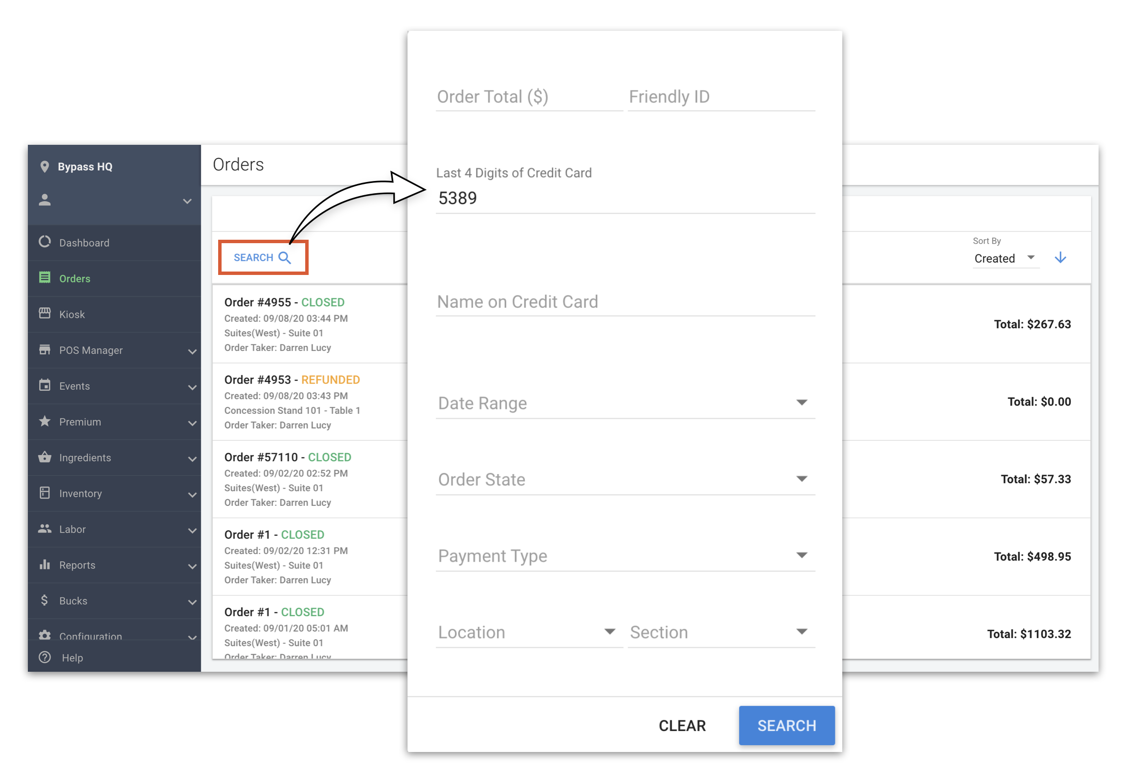 Orders Page – Clover Sport Help Center